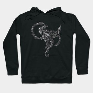 gothic style drawing Hoodie